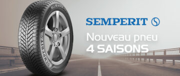 Nouveau pneu Allseason -Grip de Semperit